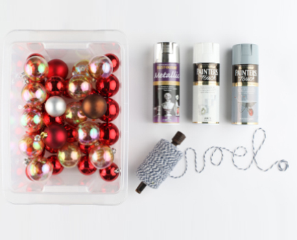 Crear tus bolas de navidad decoradas