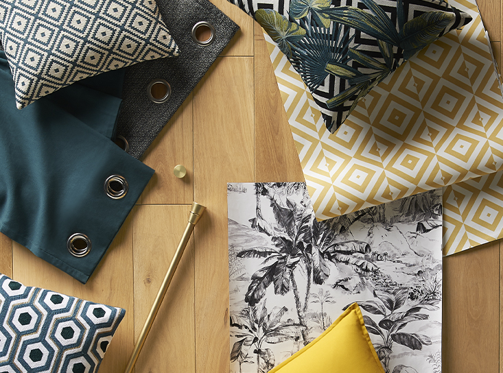 Ideas de decoración de otoño con téxtiles