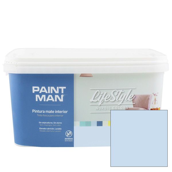 PINTURA INTERIOR PAINTMAN LIFESTYLE NORDIC ICE BLUE 4L