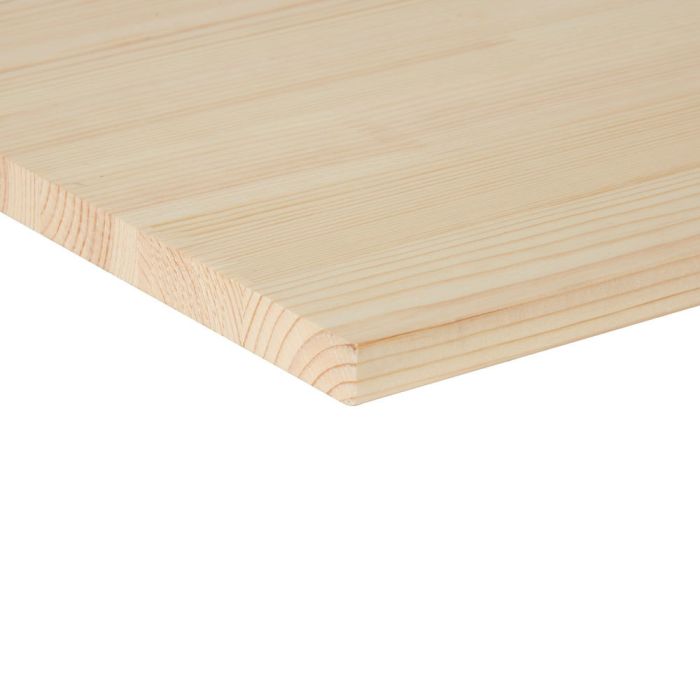 Tablero de madera de pino 80 x 20 x 1,8 cm