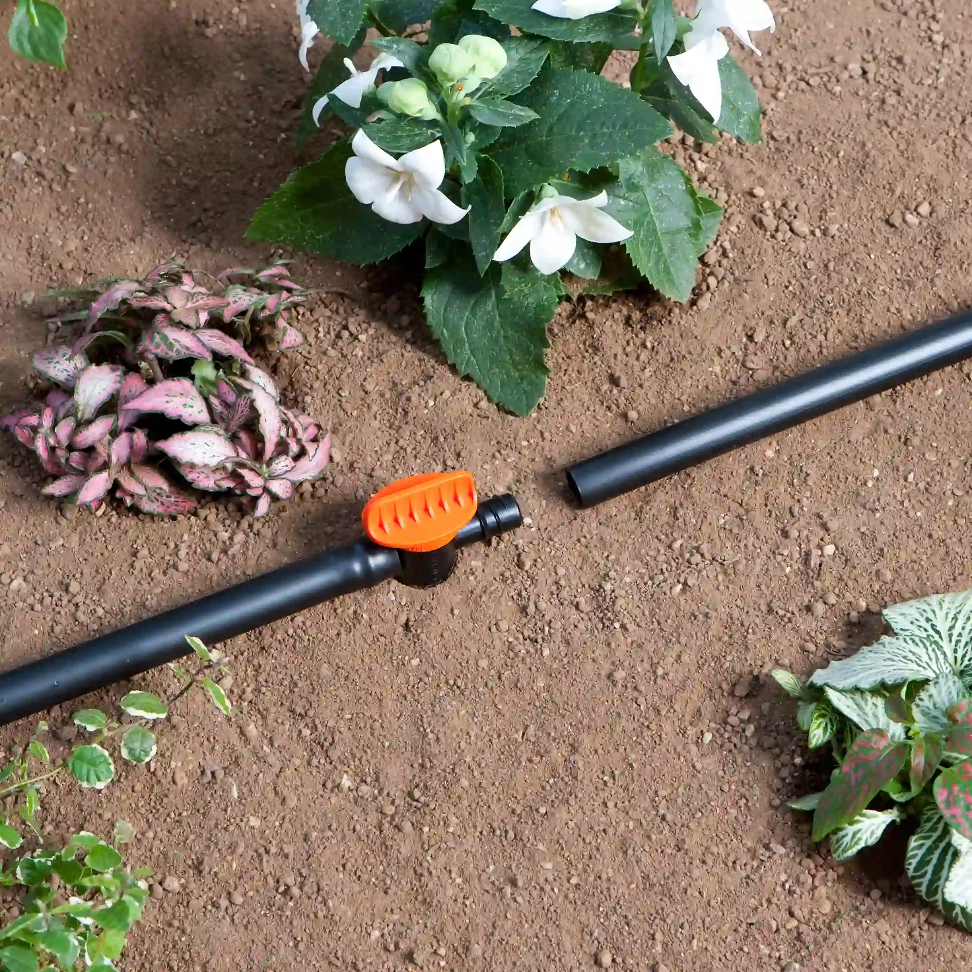 Kit Sistema De Riego Por Goteo Para Jardines Y Cultivos