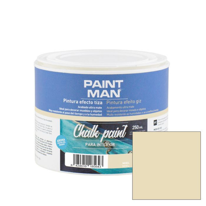 Pintura a la tiza chalk paint miel