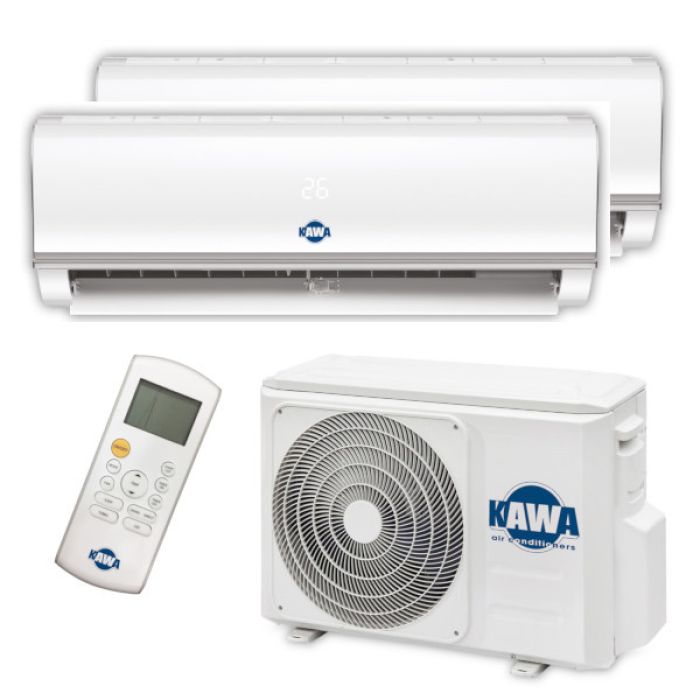 Aire acondicionado Wi-Fi 2500 y 3000 frg Kawa 2 split