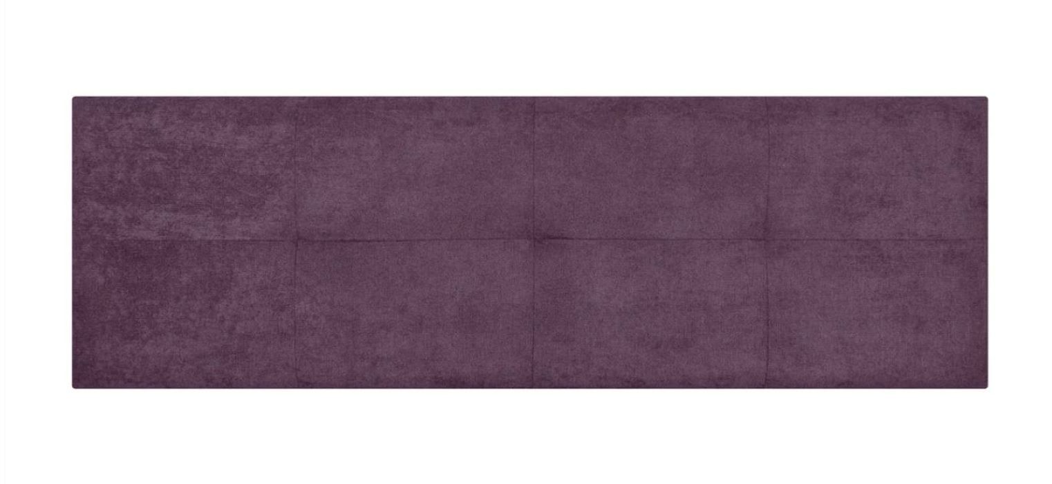 Cabecero cala tela violeta 160