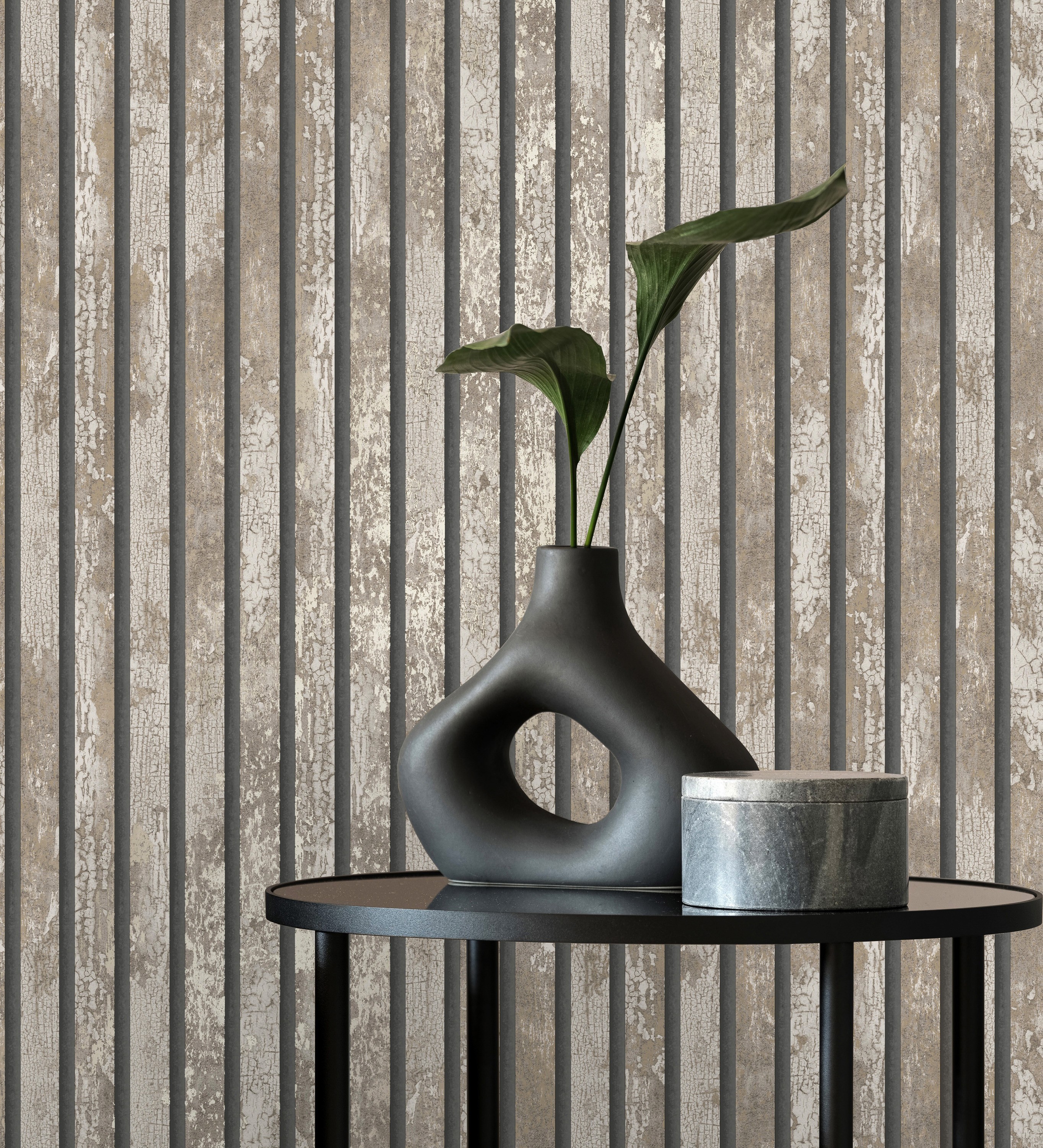 Papel pintado gaulan listones de madera envejecida con detalles 5.23m²