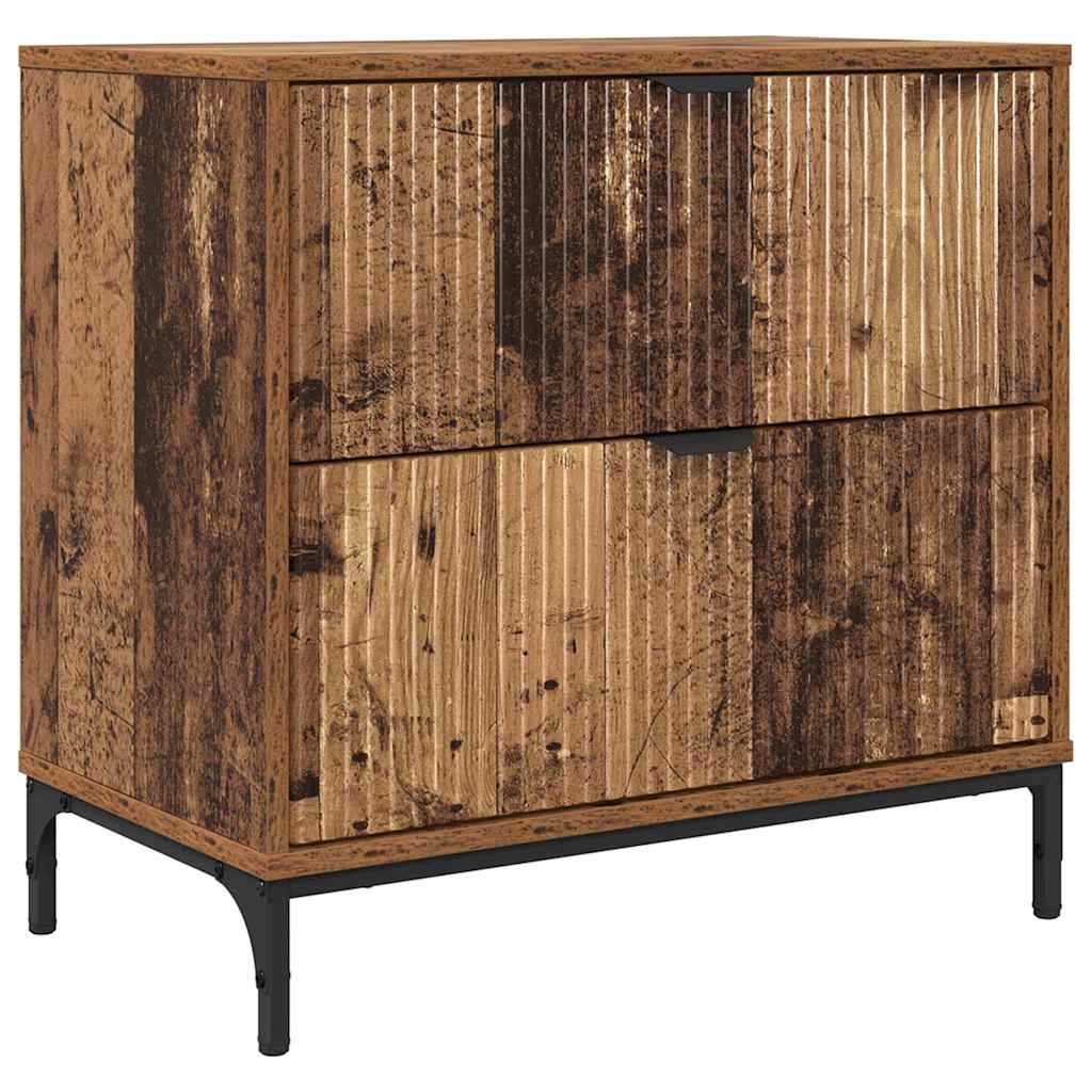 Casa lúmina - mesita de noche madera madeira 63.5 x 36 x 61 cm