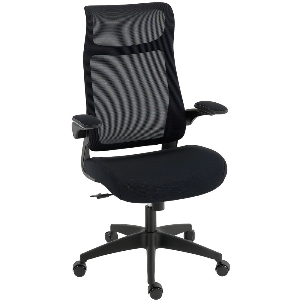 Silla de oficina 64x65x118 cm malla, pp Homcom, oficina - sillas de oficina