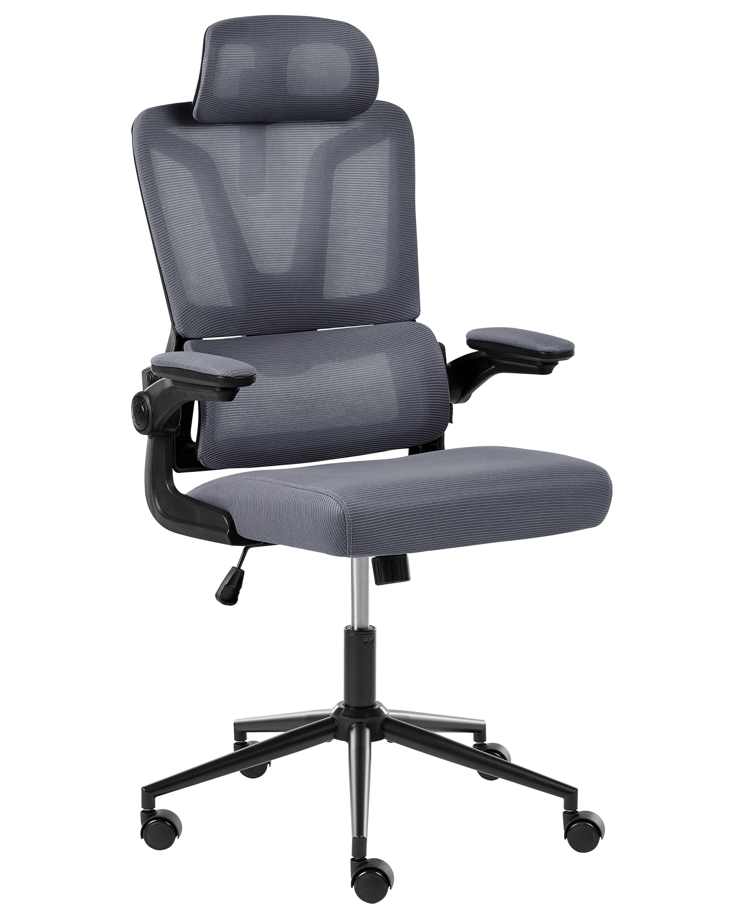 Silla de oficina kryos gris oscuro