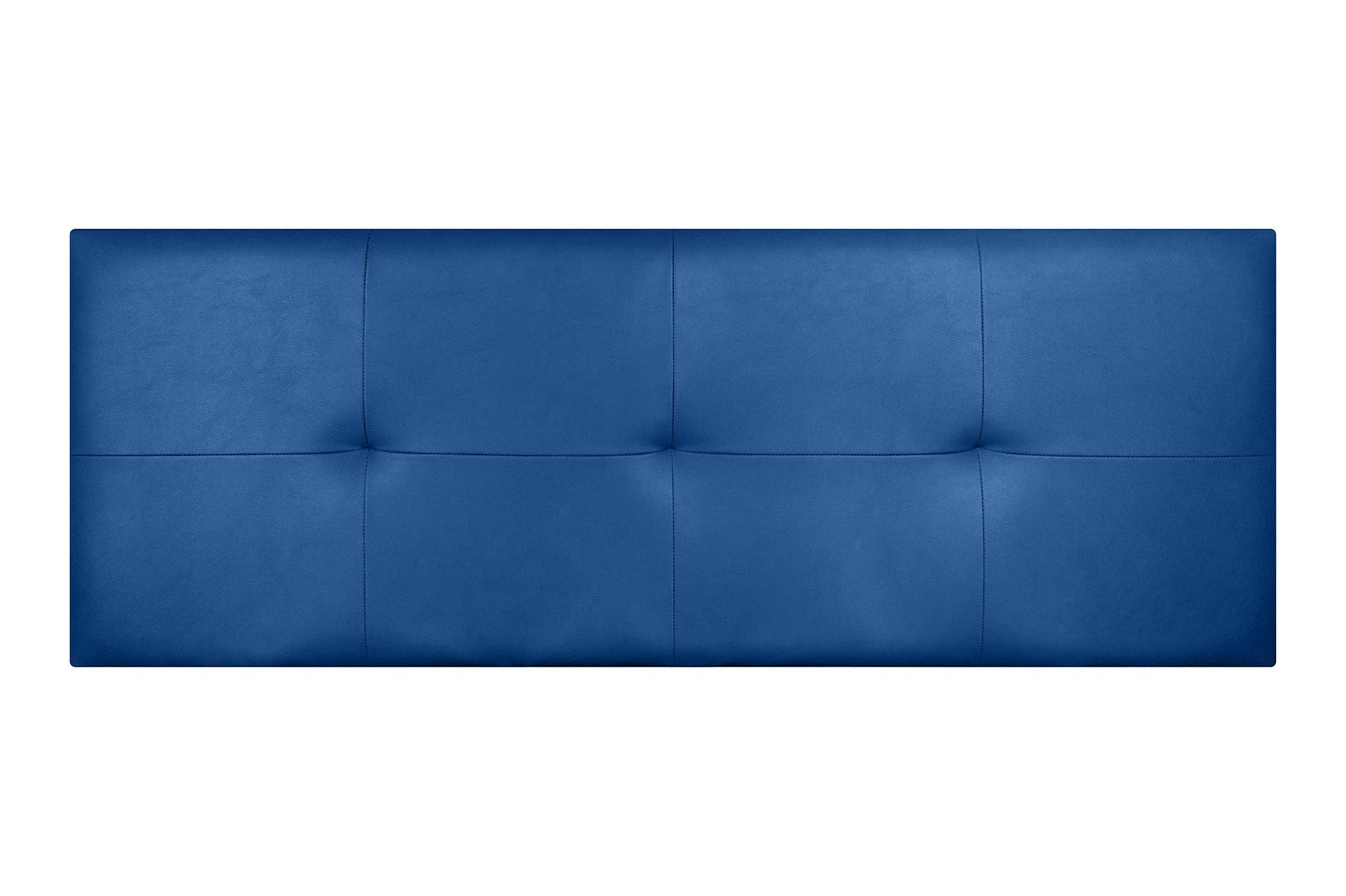 Cabecero cala polipiel azul 160