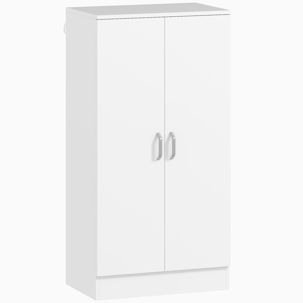 Zapatero 55x35x108 cm color blanco Homcom, hogar - muebles de recibidor