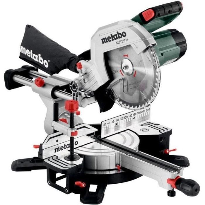 Ingletadora telescópica 1500w - 254 mm