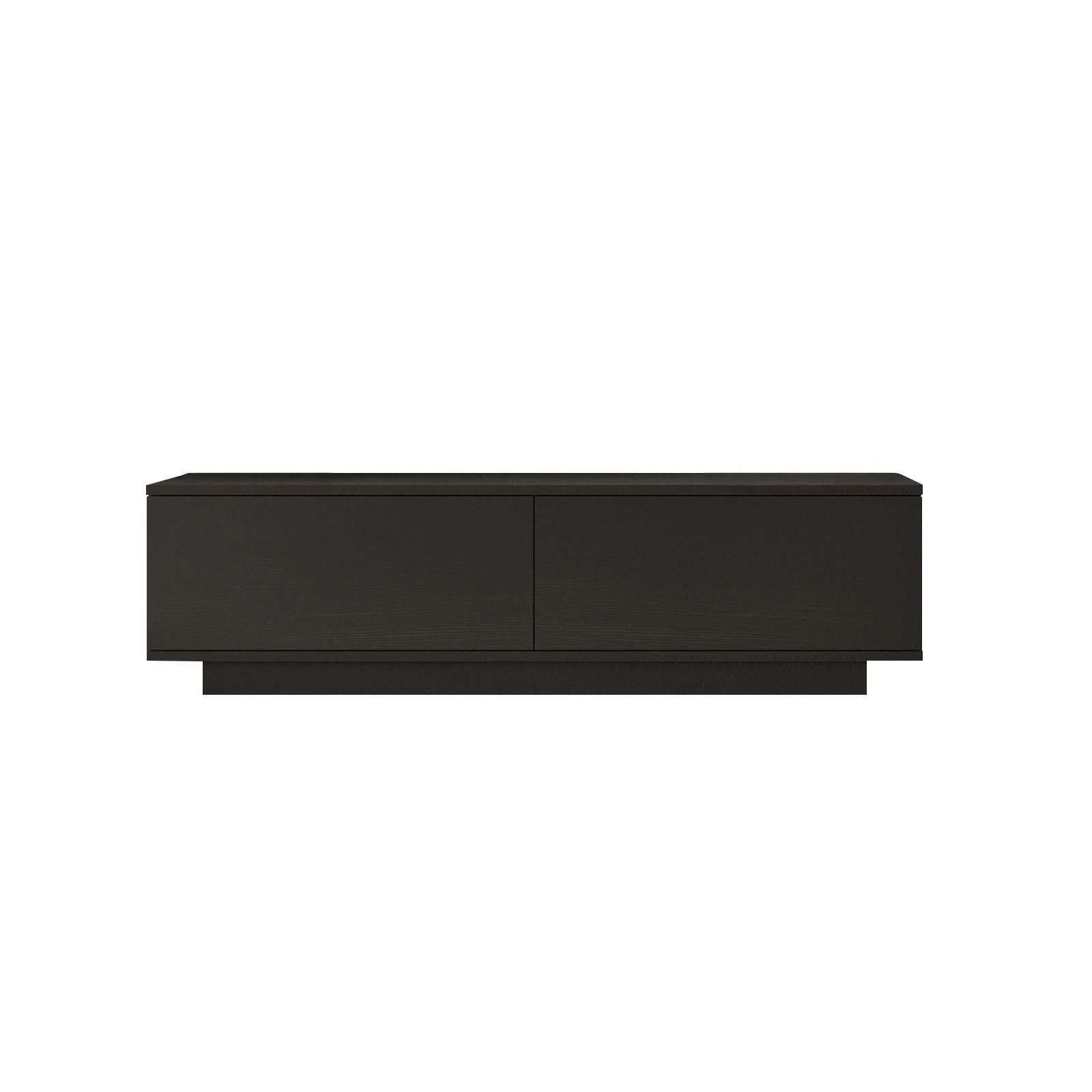 Mueble para la tele de madera <<fn1>> - 140 x 35 x 38 cm - negro