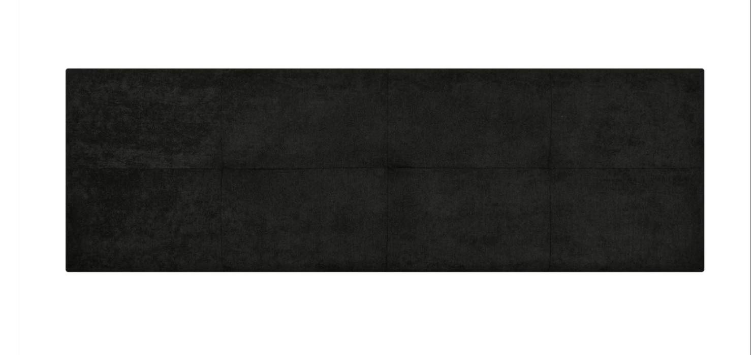 Cabecero cala tela negro 100
