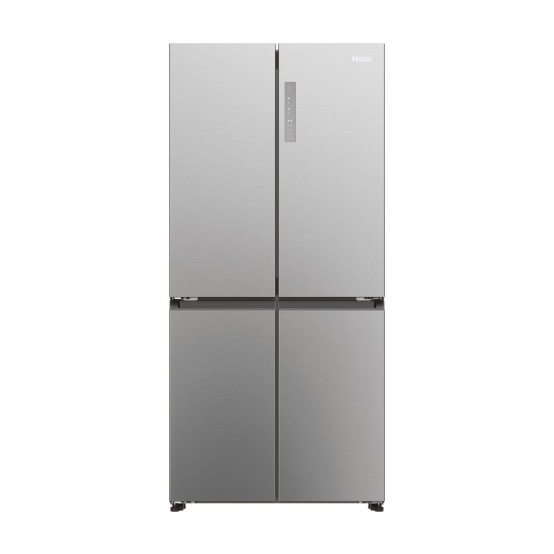 Frigorífico americano haier hcr3818enmm 467 l inox platino no frost