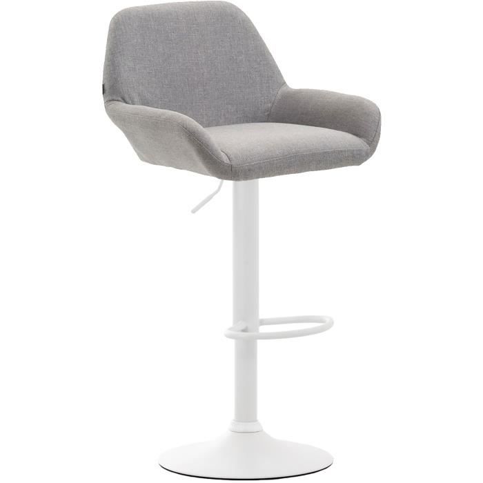 Banqueta de bar - asiento tapizado - ajustable 360°
