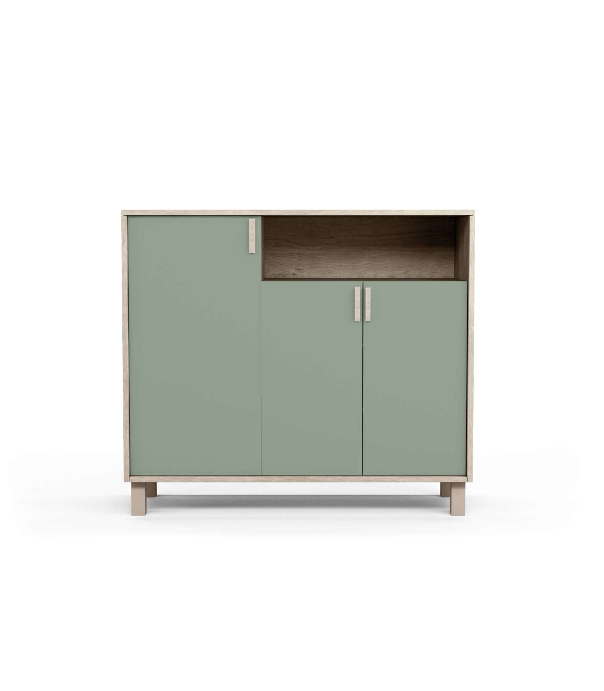 Recibidor zapatero 3 puertas con diseño moderno y funcional
