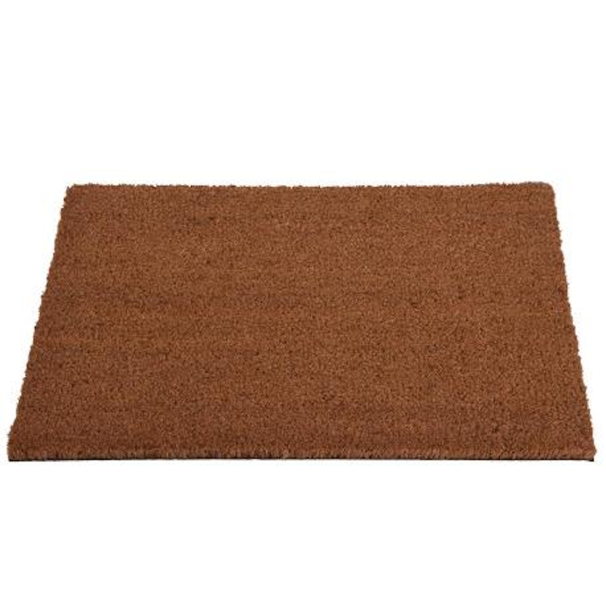 Felpudo| 100% fibra coco| base goma antideslizante| liso| 45x80cm