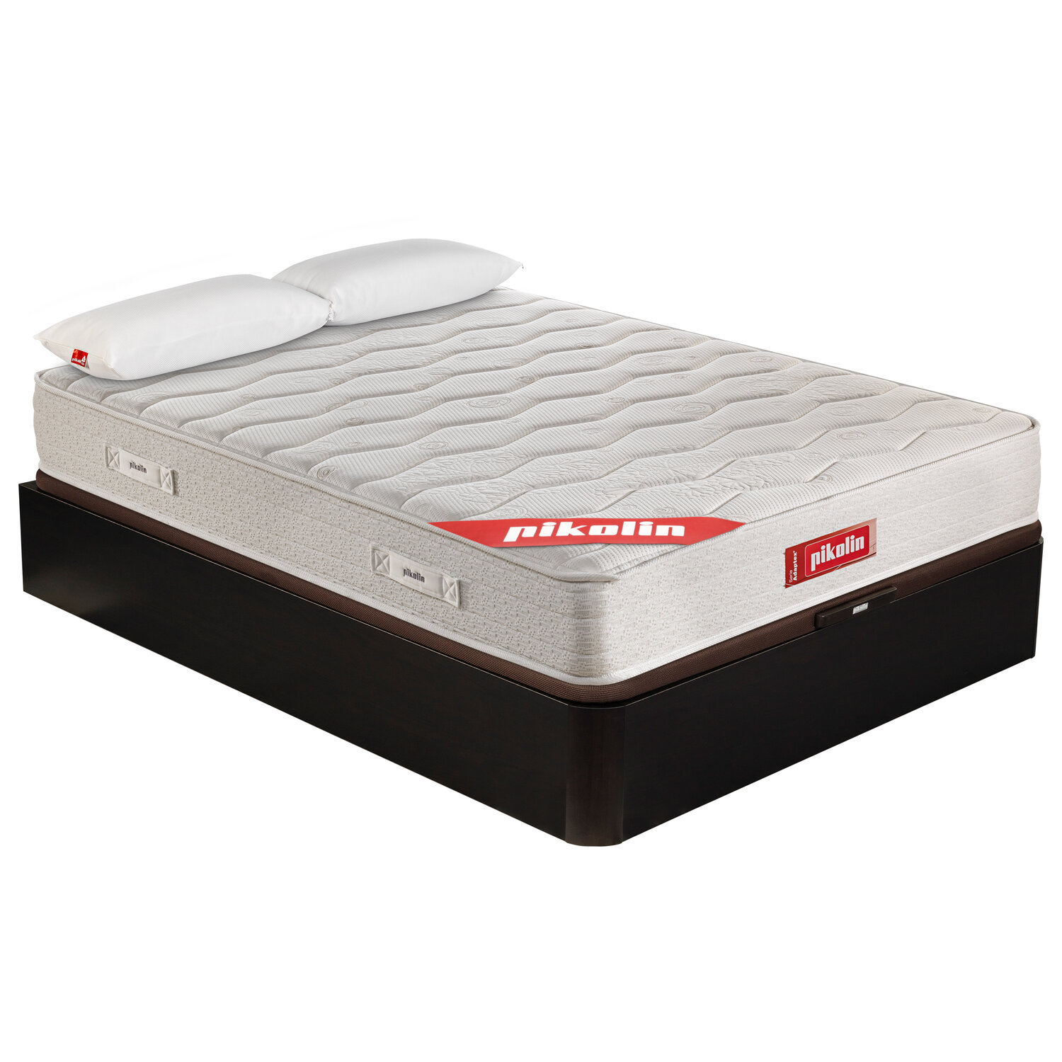 Colchón 135x190,canapé y almohada pikolin espuma wengué montaje incl
