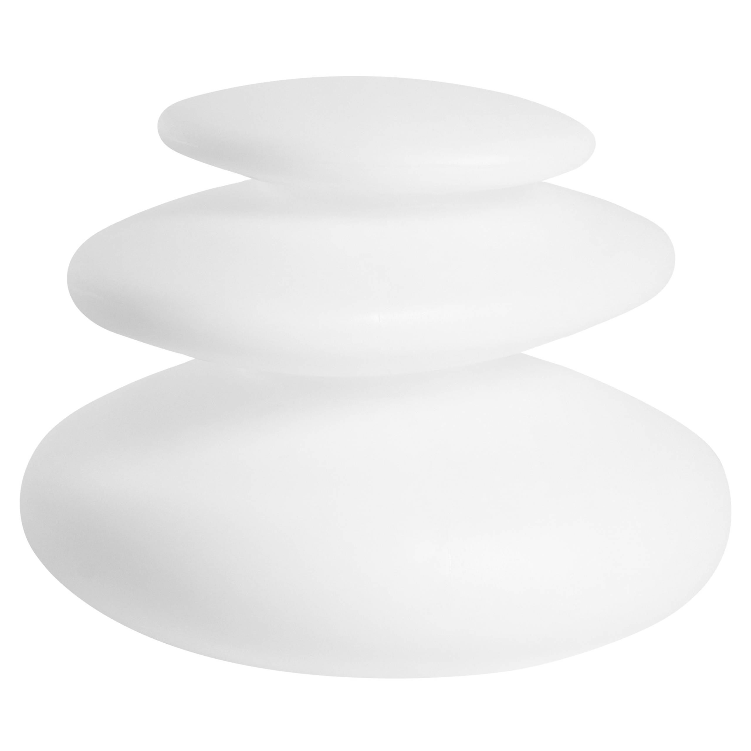Lámpara de mesa LED para exterior glenns con mando blanco