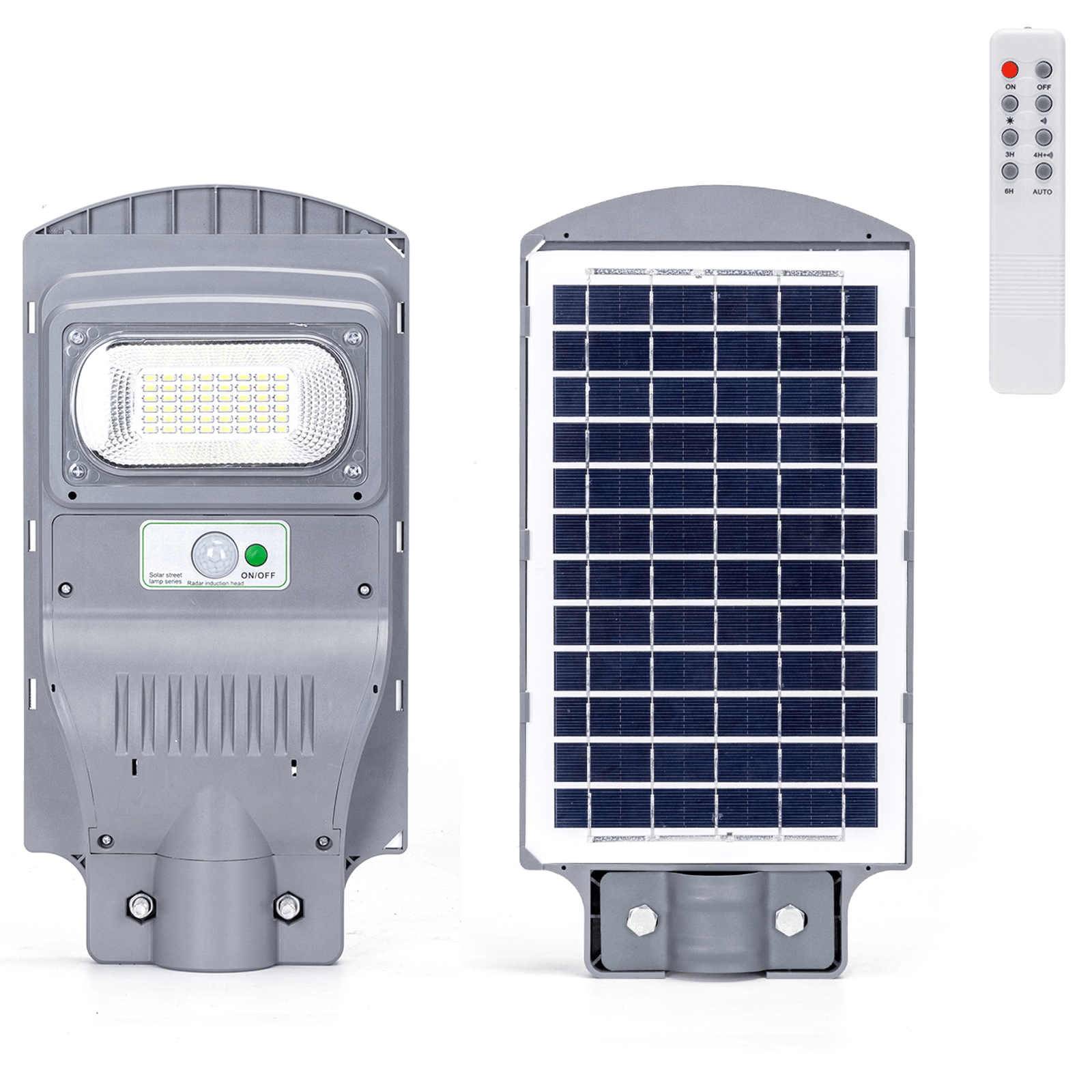 Aigostar foco solar exterior con sensor de cuerpo 50w,500lm ip65