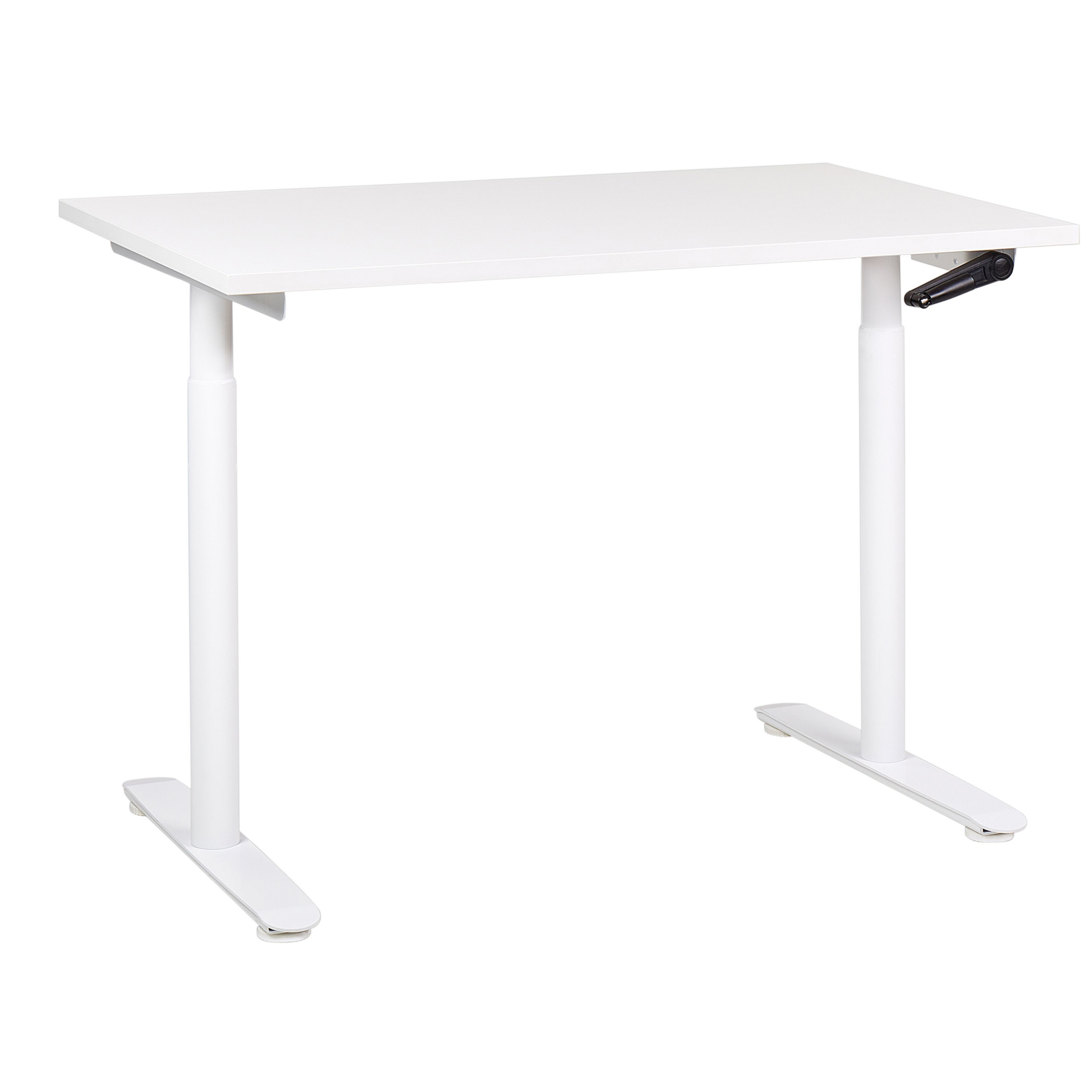 Escritorio de altura regulable manual destinas 120 cm 72 cm blanco