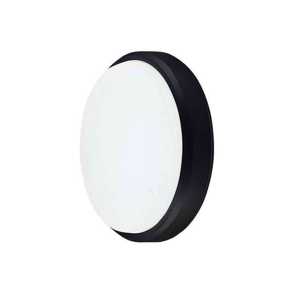 Aplique exterior yucatan negro fria 17.5cm
