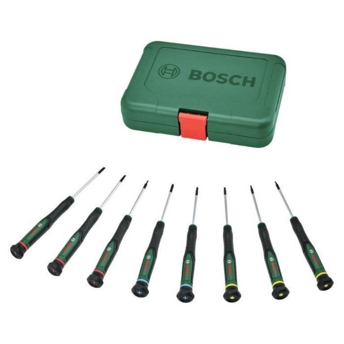 Conjunto de destornilladores Bosch 8 pcs (para bricolaje/modelismo/artesaní