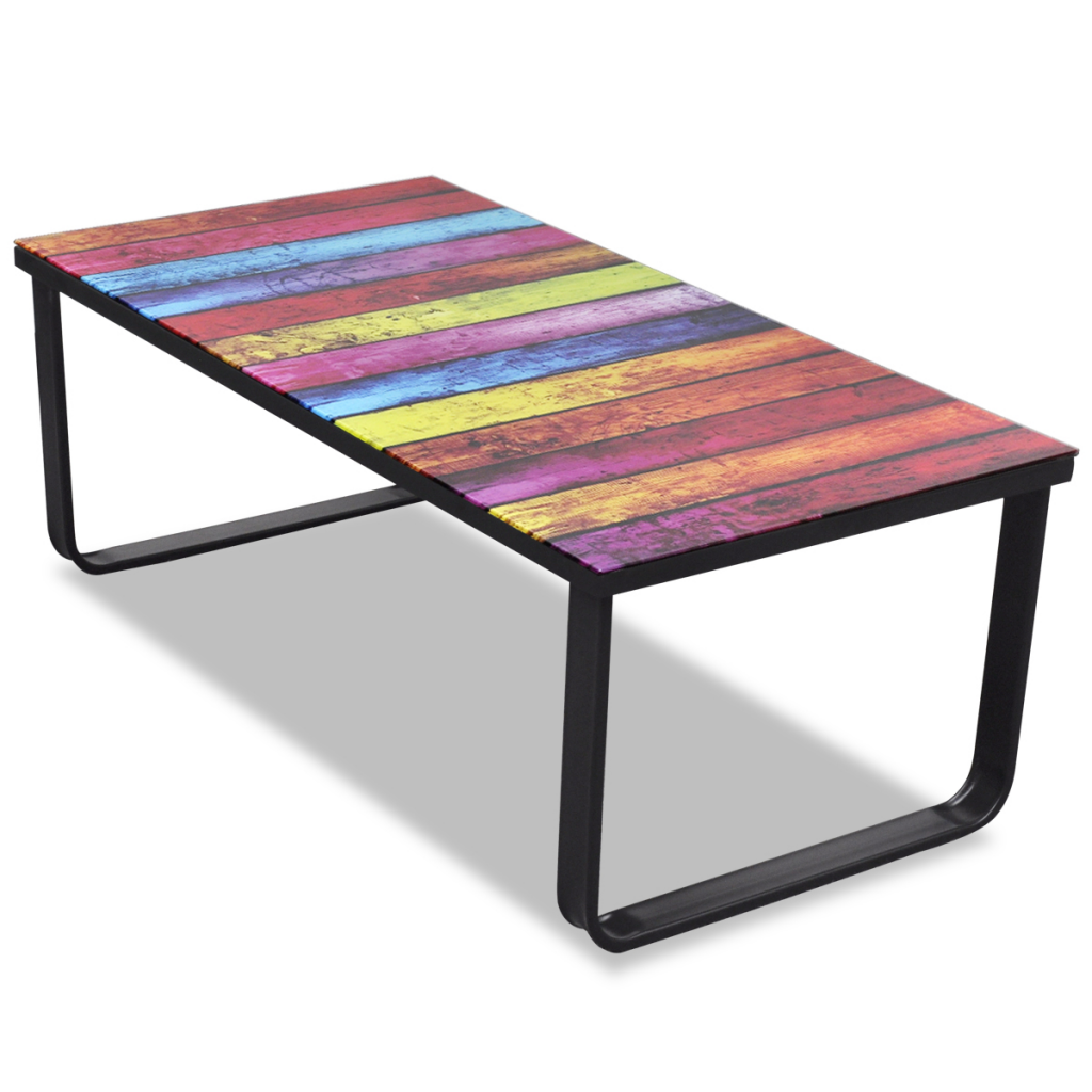 Mesa de centro para salón/comedor cristal de diseño diseño