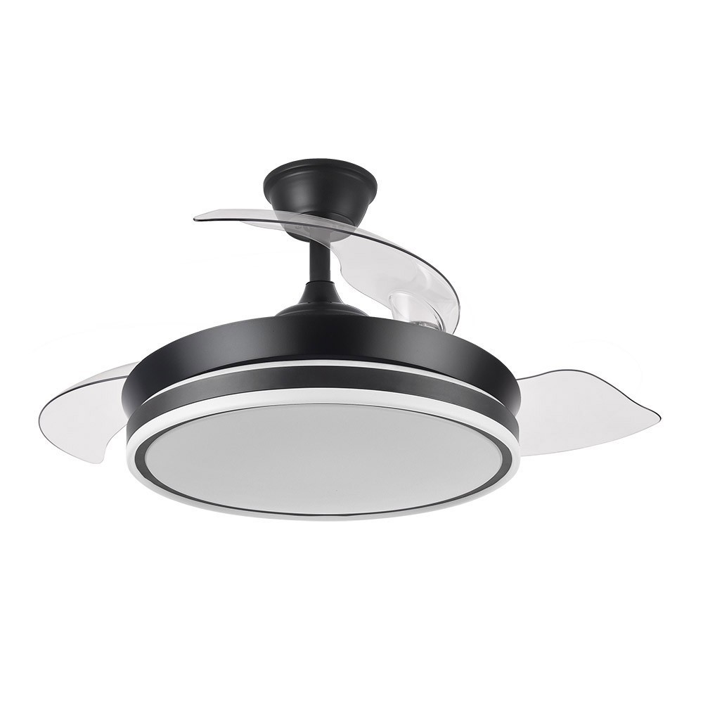 Ventilador de techo bayomo negro cct regulable 91cm