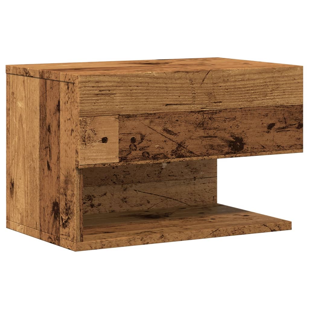 Casa lúmina - mesita de noche madera madeira 46 x 29,5 x 30 cm