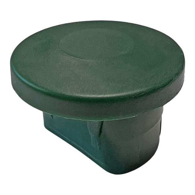 Tapa de protección para poste diámetro 48mm color verde