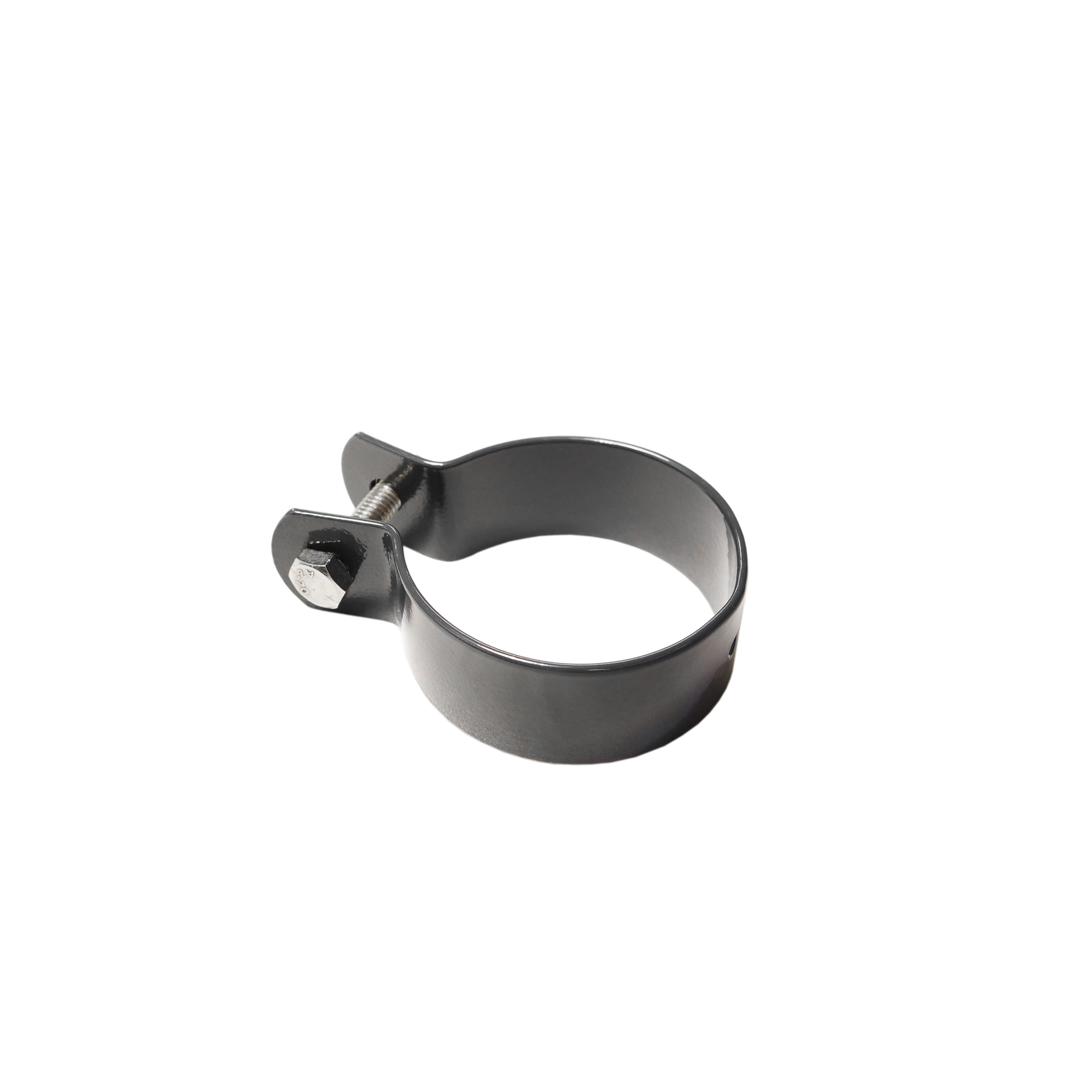 Collar de fijación para poste 48mm color gris pack de 2