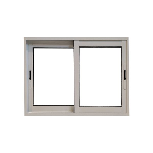 Ventana aluminio corredera blanco 100x120 cm