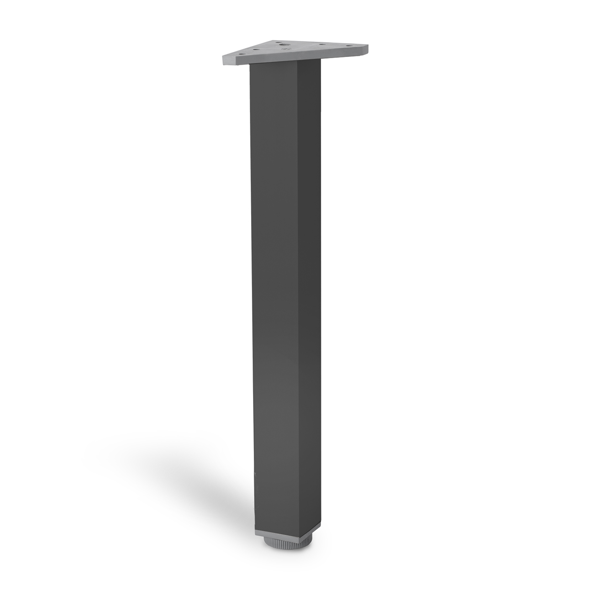 Pata para mueble rei 2-404.400.18 | 40x40x300 mm | anodizado mate