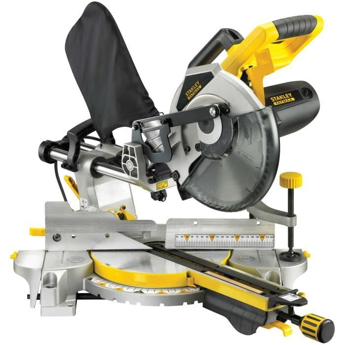 Sierra ingletadora radial - 2000w - stanley fatmax - fme720-qs - 255mm