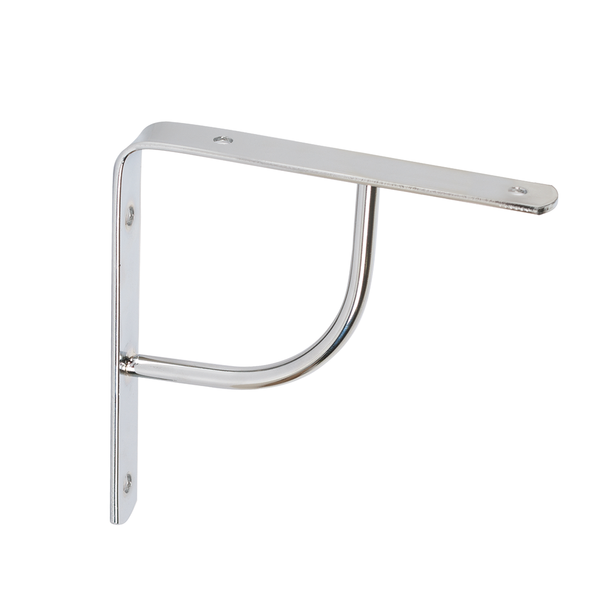 Escuadra de balda rei 1460 | 20x150x150 mm | cromo brillo