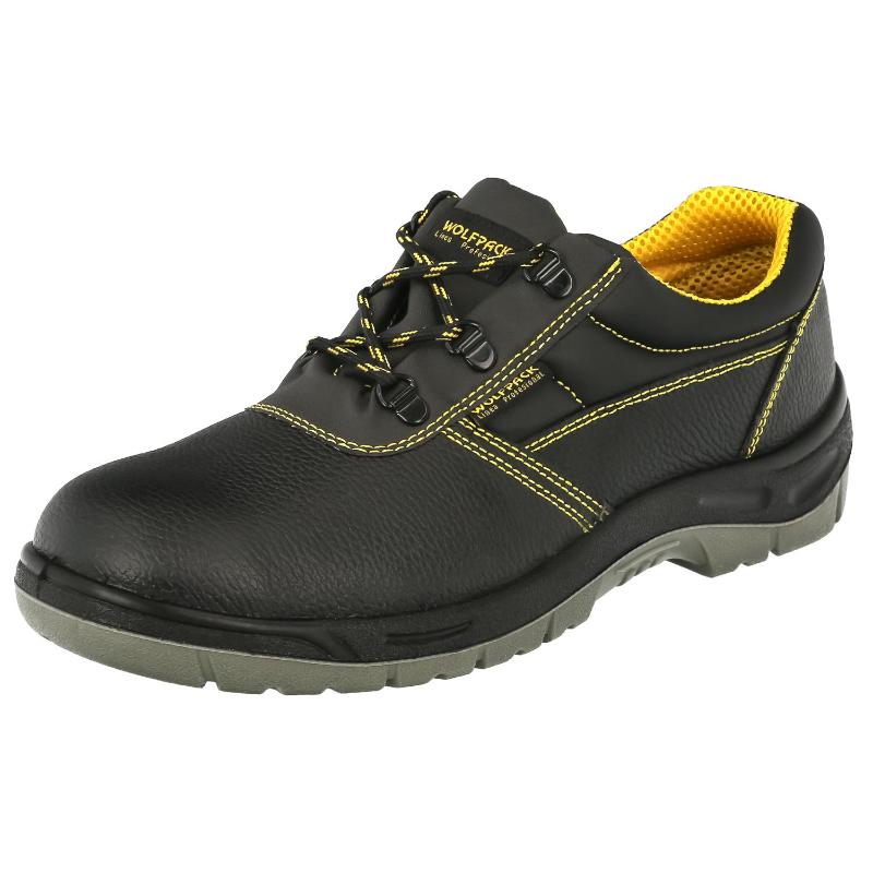 Zapatos seguridad s3 piel negra wolfpack nº 43 vestuario laboral,calzado | Brico
