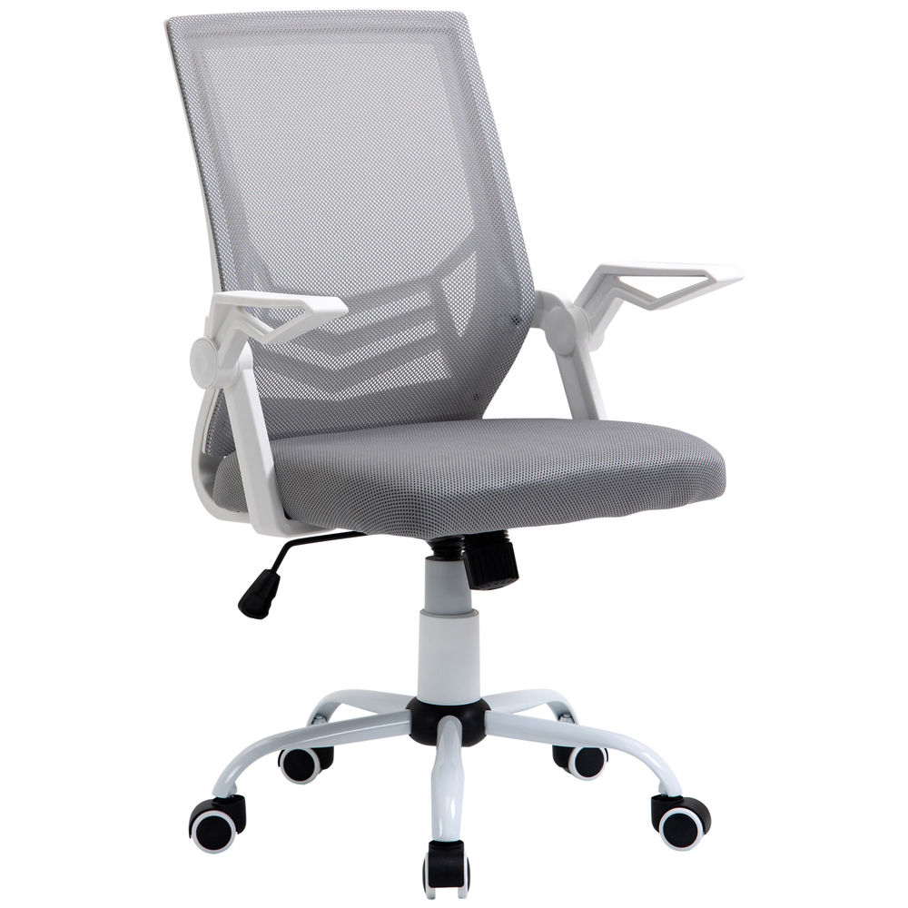 Silla de oficina 62.5x55x104 cm espuma, nylon, pp, metal y malla color gris