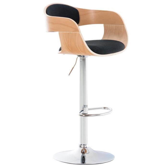 Banqueta barra giratoria ajustable - asiento acolchado - 88-102 cm