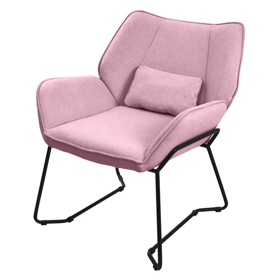 Sillón de relax para el salón butaca con respaldo inclinado gris claro