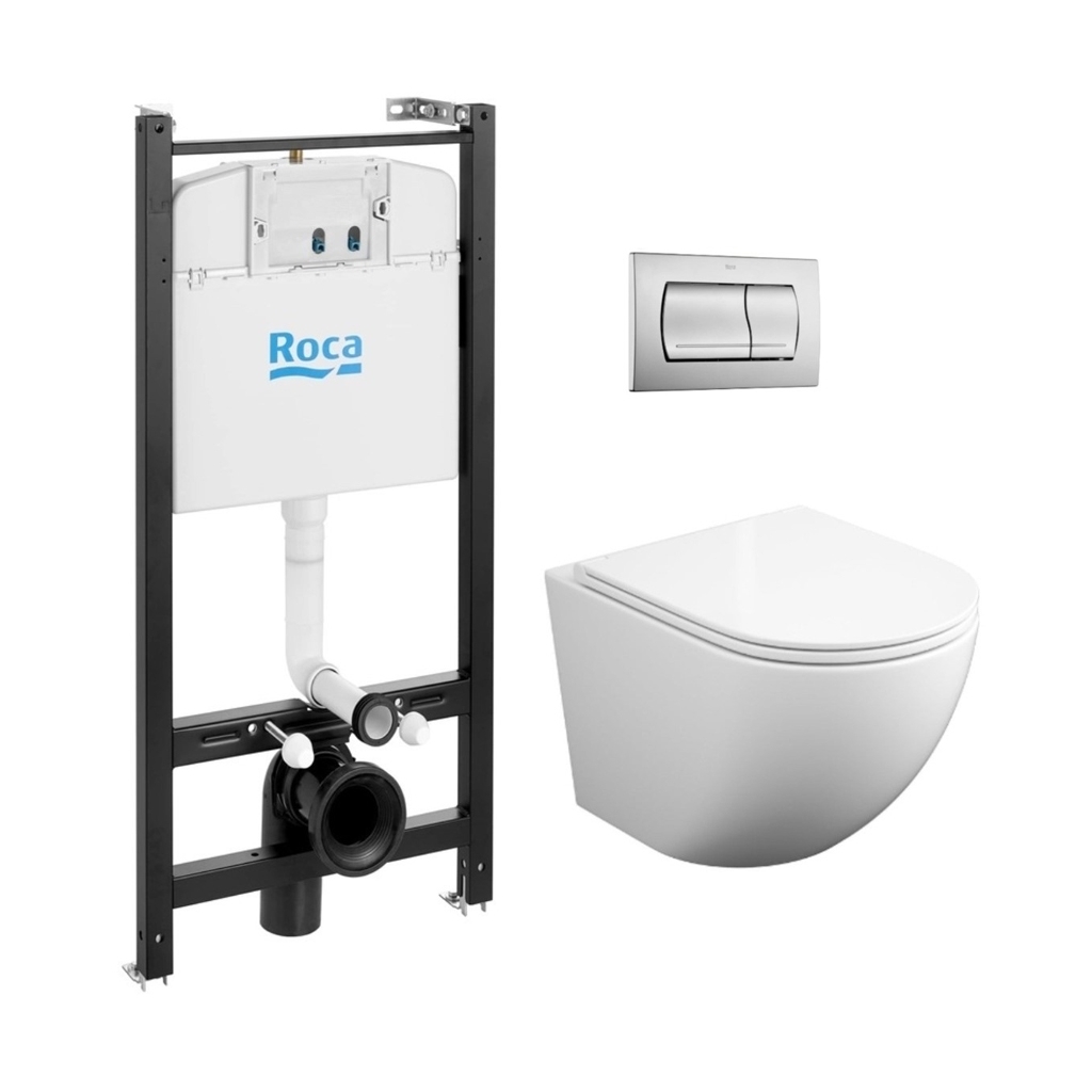 Grohe rapid sl blanco alpino + wc kp round smart 52 tornado