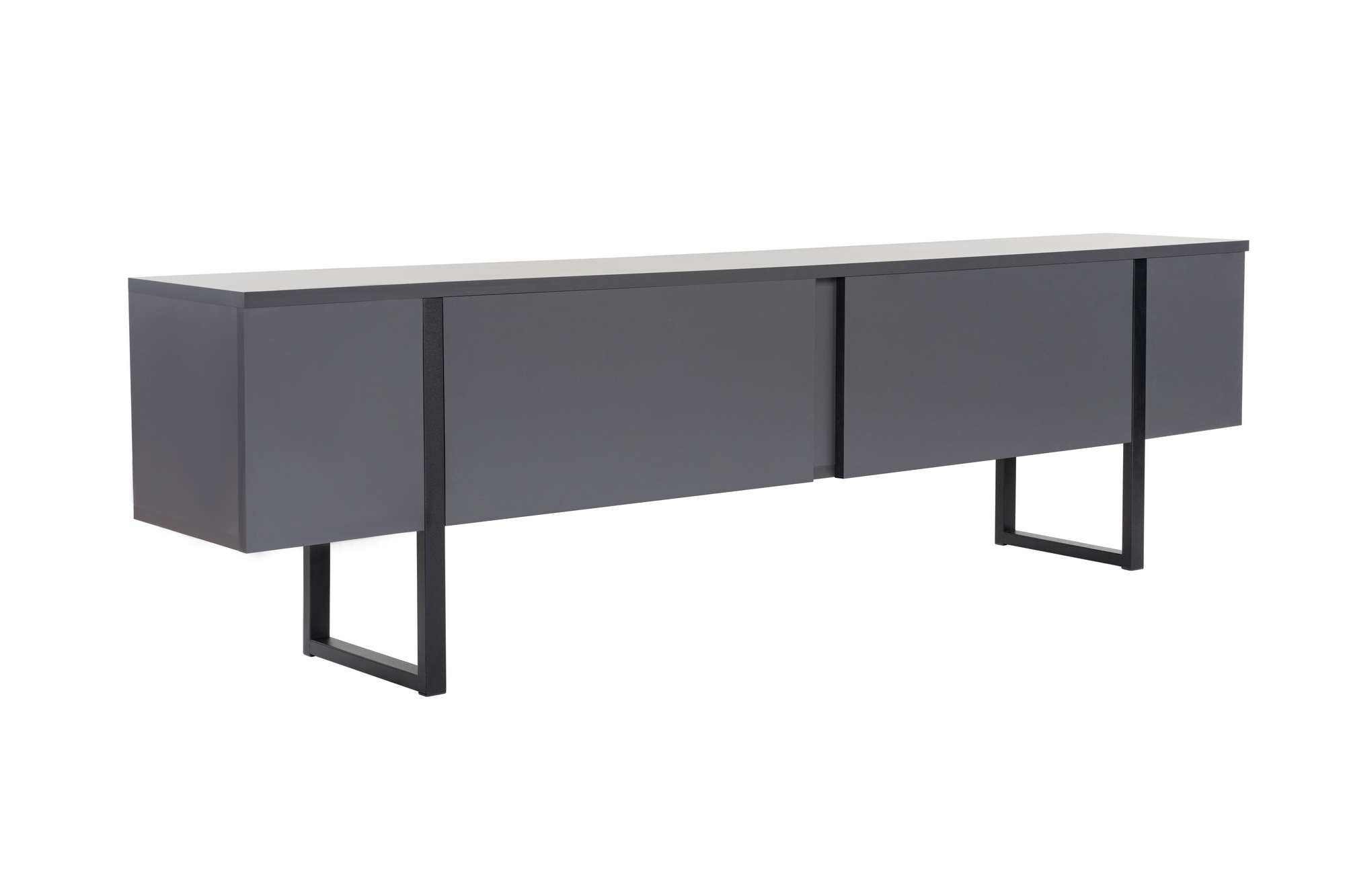Mueble para la tele de madera <<serenity>> 180 x 30 x 50 cm - antracita