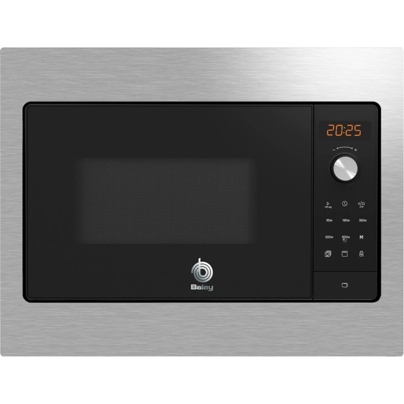 Microondas balay 3cg5142x3 encastrable 20 l 5 funciones negro/inox