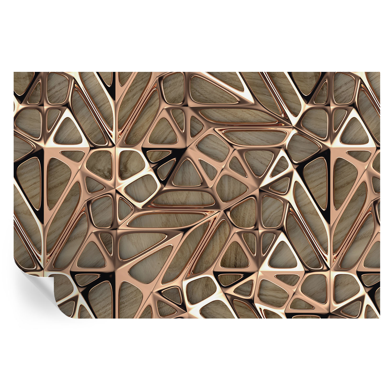 Murales autoadhesivos patrón geométrico 104x152 tulup