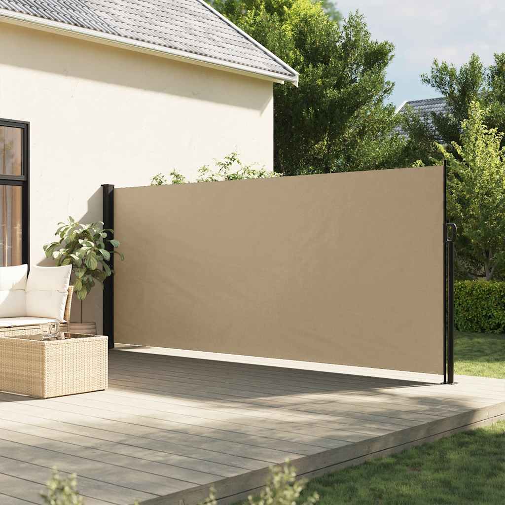 Pantalla de jardín, toldo lateral retráctil beige 170x300 cm ety5161079
