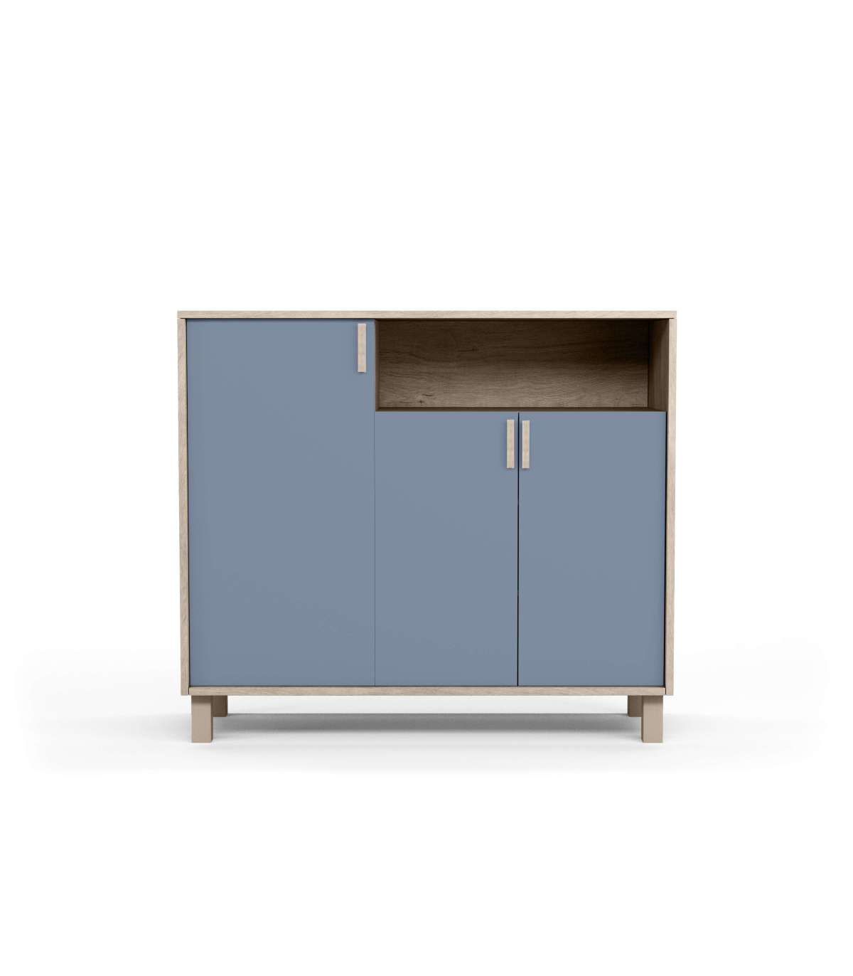 Recibidor zapatero 3 puertas diseño moderno y funcional