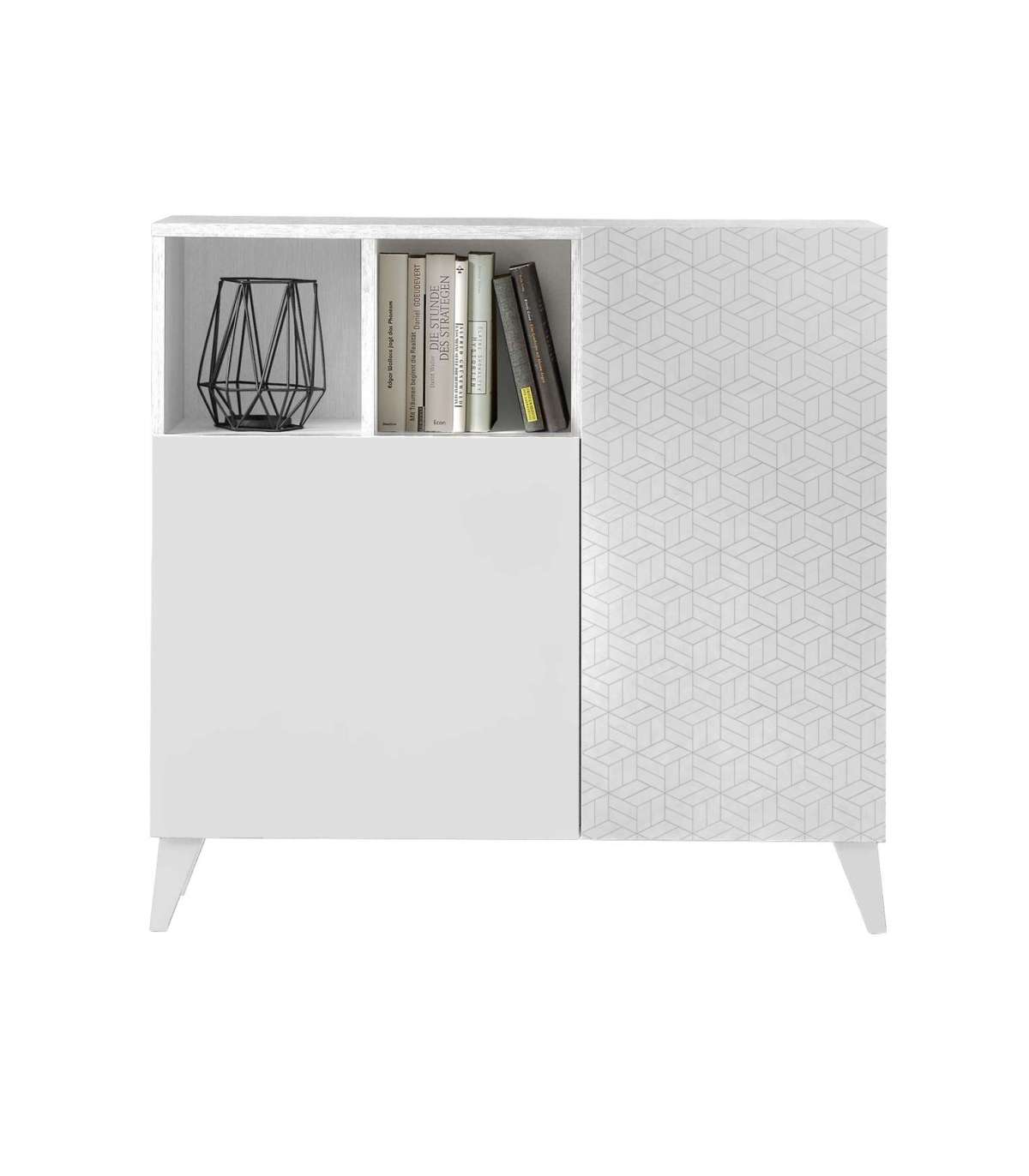 Recibidor zapatero 2 puertas diseño moderno y funcional