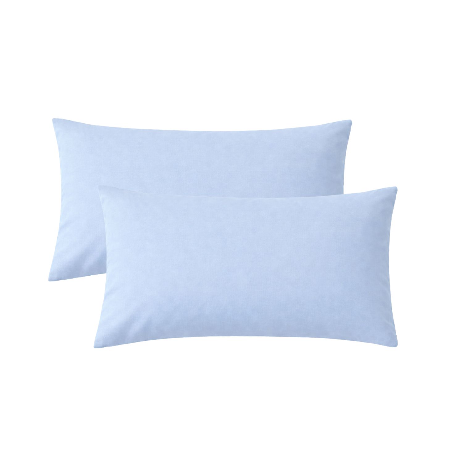 Pack 2 fundas almohada azul 70cm - 100% algodón - donegal collections
