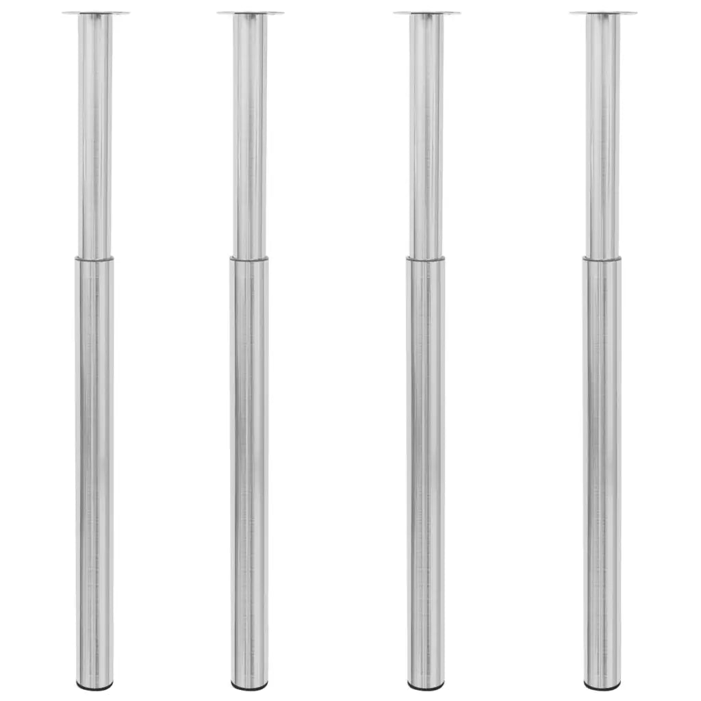 Juego de 4 patas telescópicas ajustables para mesa (710