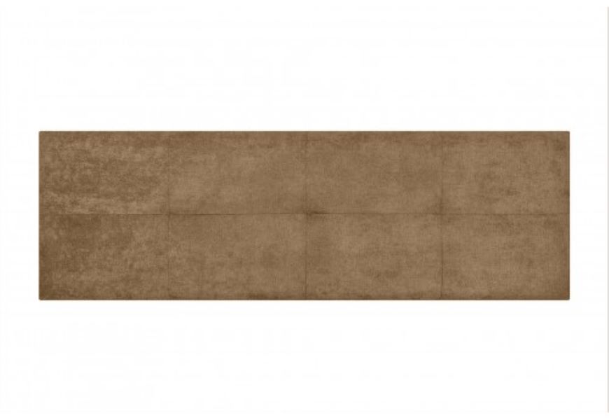 Cabecero cala tela chocolate 190
